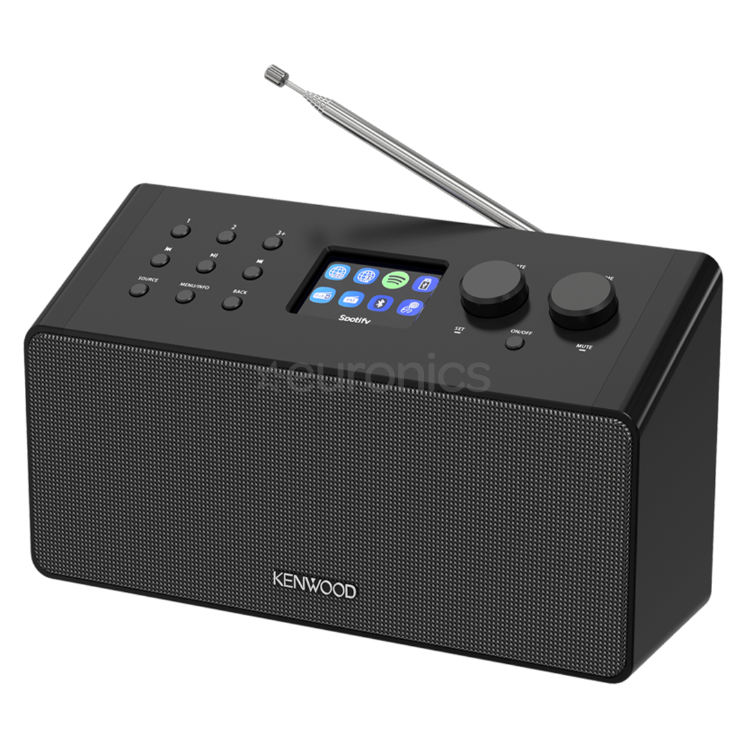 Kenwood Radio CR-ST90S, black - Portable radio