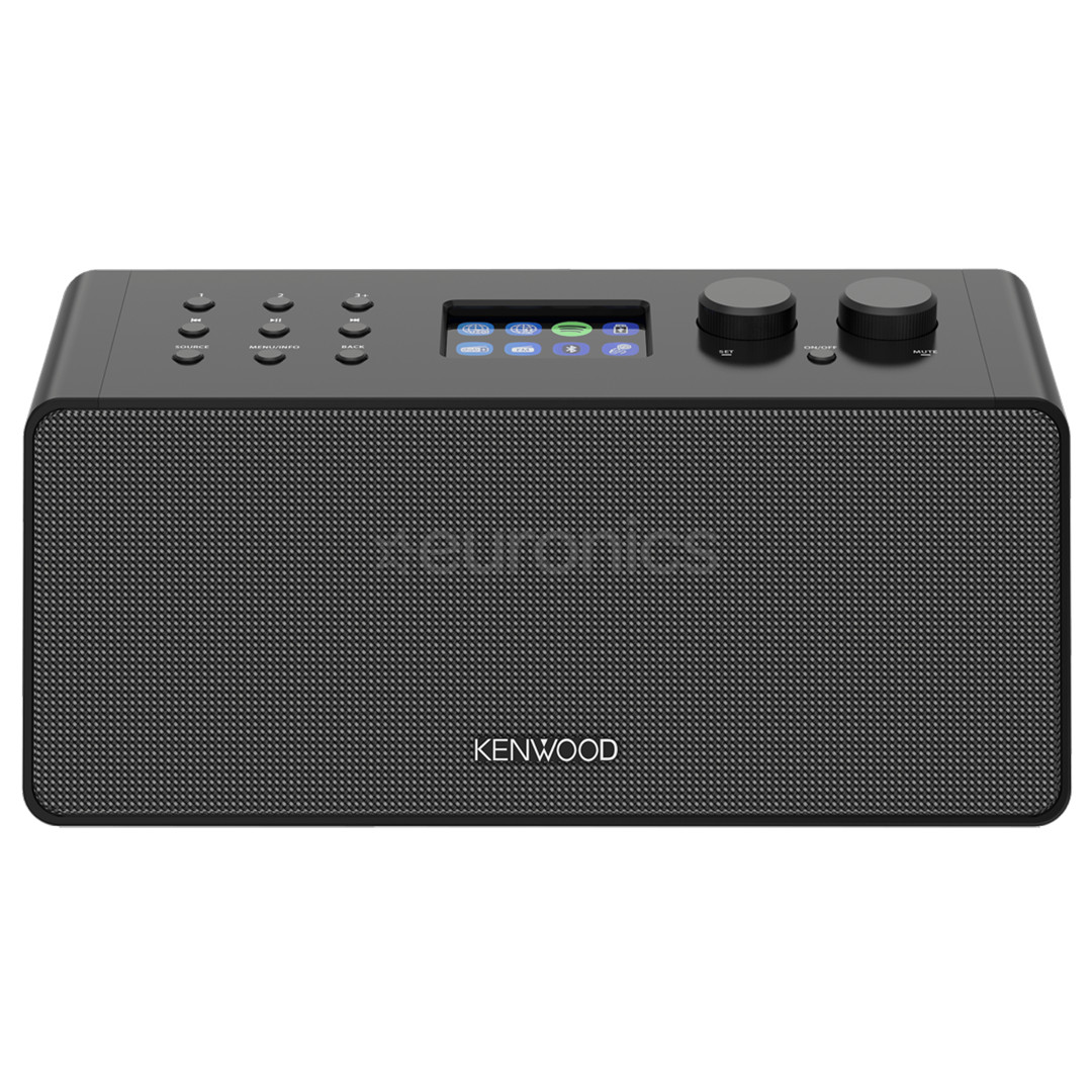 Kenwood Radio CR-ST90S, melna - Portatīvais radio