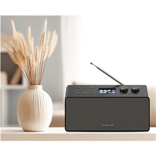 Kenwood Radio CR-ST90S, melna - Portatīvais radio