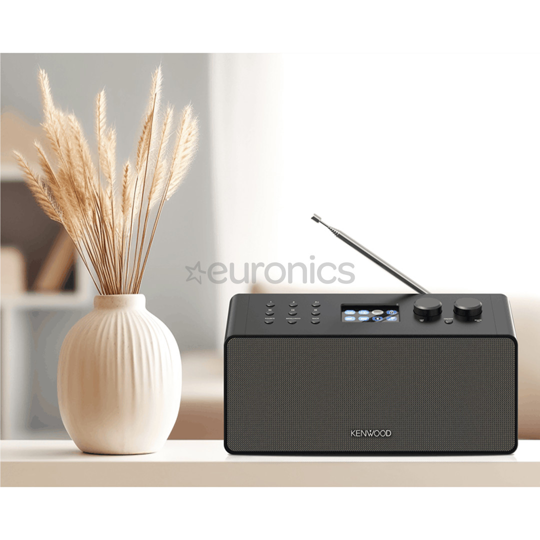 Kenwood Radio CR-ST90S, melna - Portatīvais radio