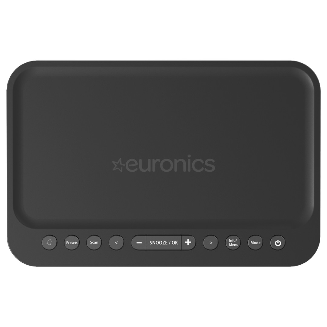 Kenwood Clock Radio CR-ST40DAB, black - Clock radio