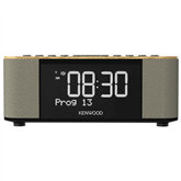 Kenwood Clock Radio CR-ST40DAB, light brown - Clock radio