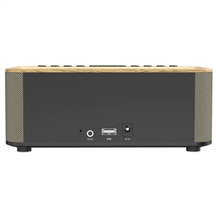 Kenwood Clock Radio CR-ST40DAB, light brown - Clock radio