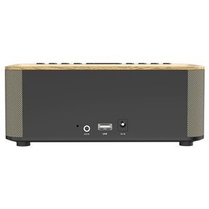 Kenwood Clock Radio CR-ST40DAB, light brown - Clock radio