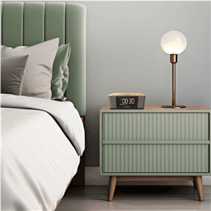 Kenwood Clock Radio CR-ST40DAB, light brown - Clock radio