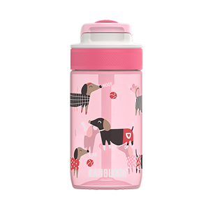 Kambukka Lagoon Diva Dogs, 400 мл, розовый - Детская бутылка 11-04056