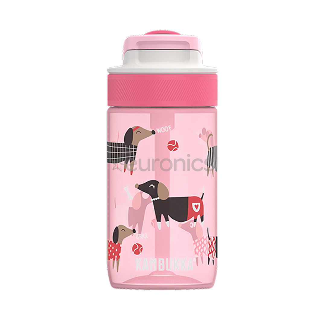 Kambukka Lagoon Diva Dogs, 400 ml, rozā - Pudele bērniem