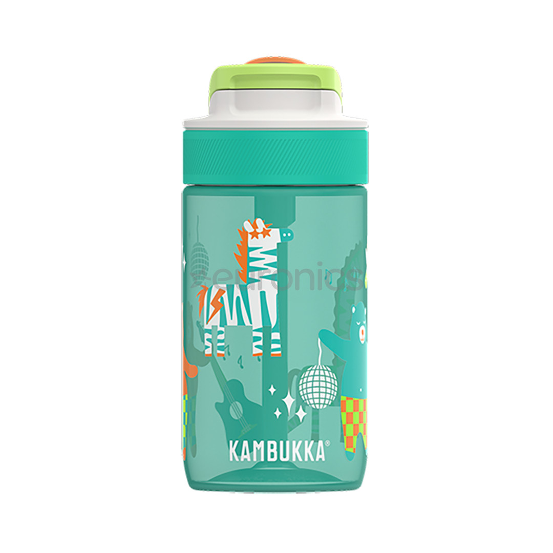 Kambukka Lagoon Disco Zoo, 400 ml, zila - Pudele bērniem