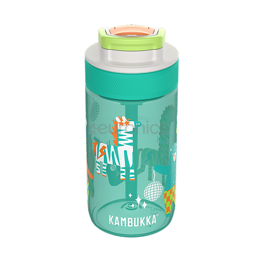 Kambukka Lagoon Disco Zoo, 400 ml, zila - Pudele bērniem