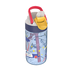 Kambukka Lagoon Police Patrol, 400 ml, zila - Pudele bērniem