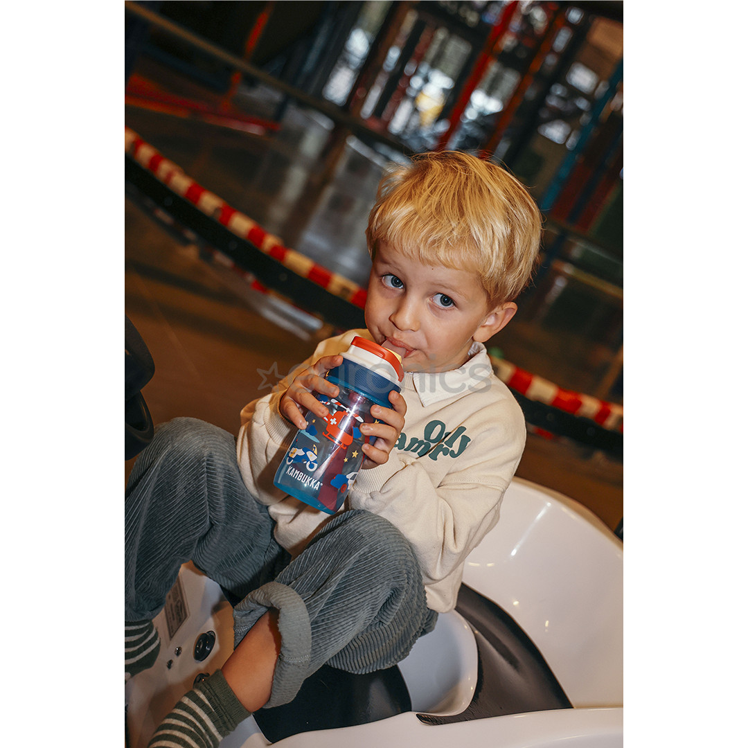 Kambukka Lagoon Police Patrol, 400 ml, zila - Pudele bērniem