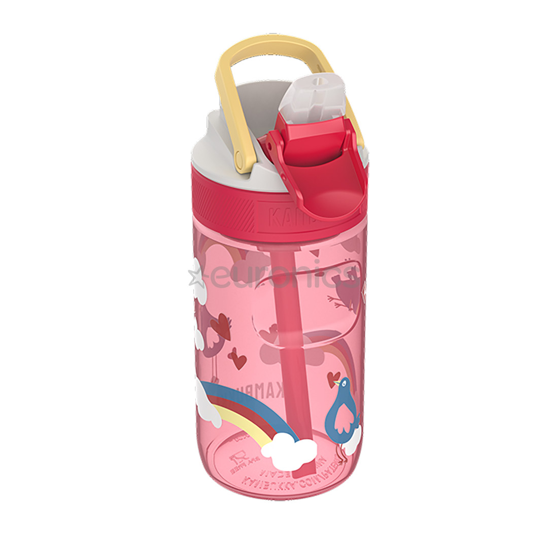 Kambukka Lagoon Love Birds, 400 ml, rozā - Pudele bērniem