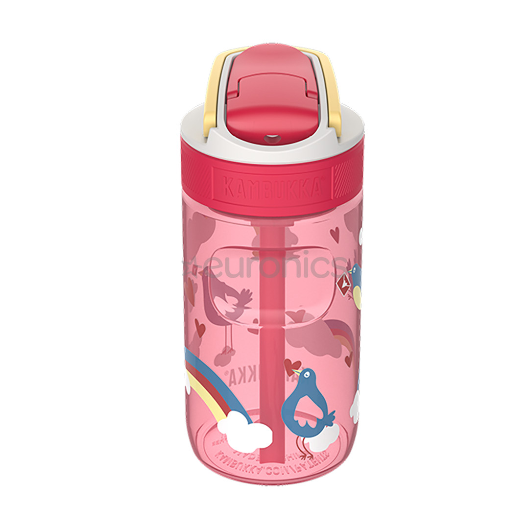 Kambukka Lagoon Love Birds, 400 ml, rozā - Pudele bērniem