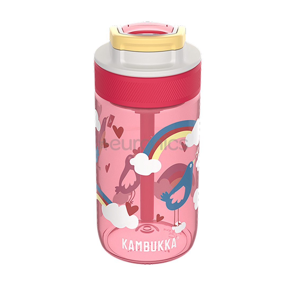 Kambukka Lagoon Love Birds, 400 ml, rozā - Pudele bērniem