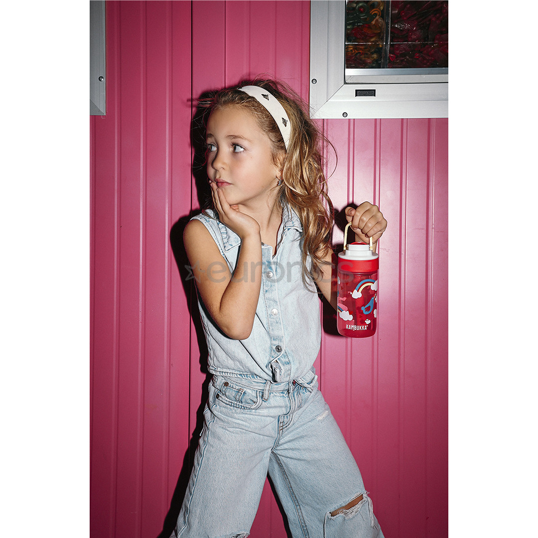 Kambukka Lagoon Love Birds, 400 ml, rozā - Pudele bērniem