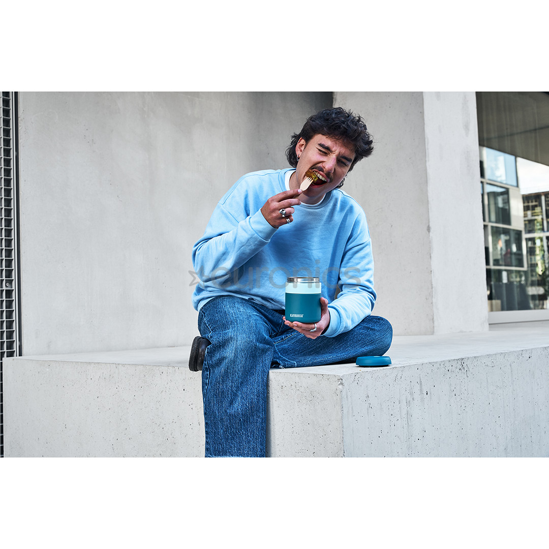 Kambukka Bora, 600 ml, Deep Teal, zila - Pārtikas termoss