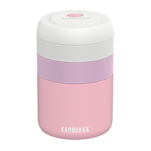 Kambukka Bora, 600 ml, Baby Pink - Food jar