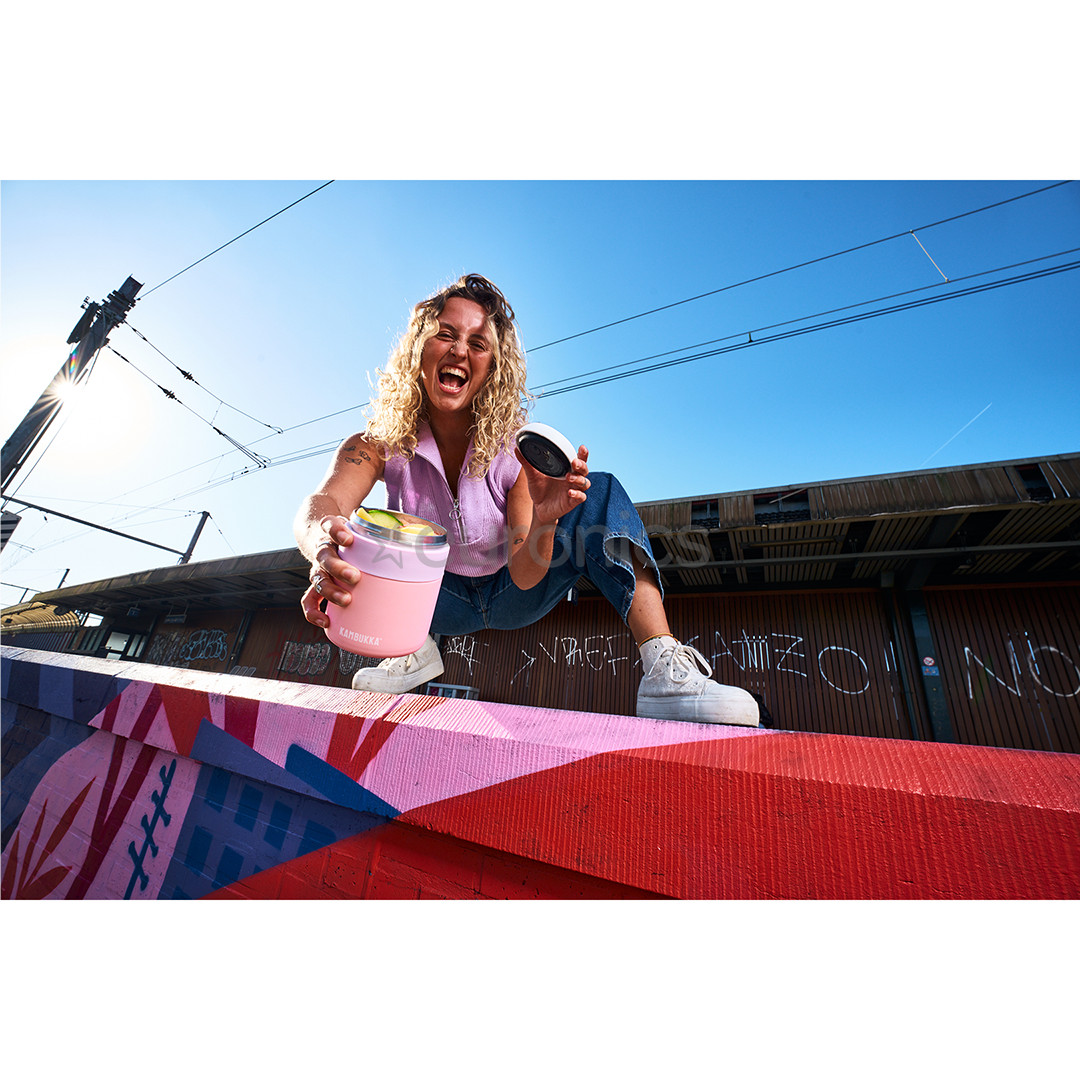 Kambukka Bora, 600 ml, Baby Pink - Food jar