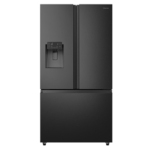 Hisense, NoFrost, 612 L, height 179 cm, black - SBS Refrigerator RF793N4SAFE