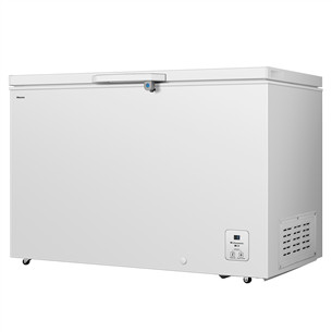 Hisense, 372 L, width 124.3 cm, white - Chest freezer