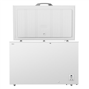 Hisense, 372 L, width 124.3 cm, white - Chest freezer