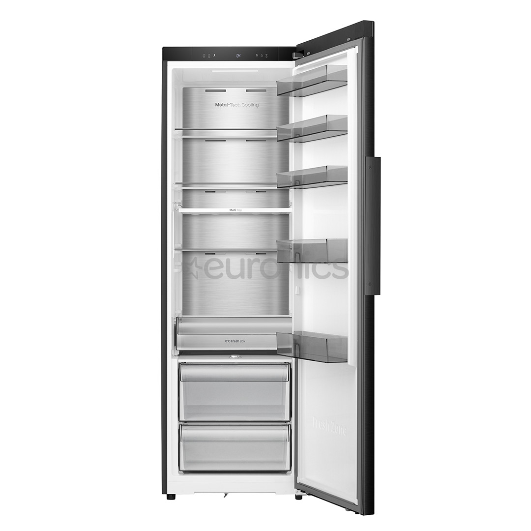 Hisense, 372 L, height 186 cm, black - Cooler