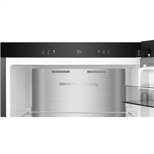 Hisense, 372 L, height 186 cm, black - Cooler