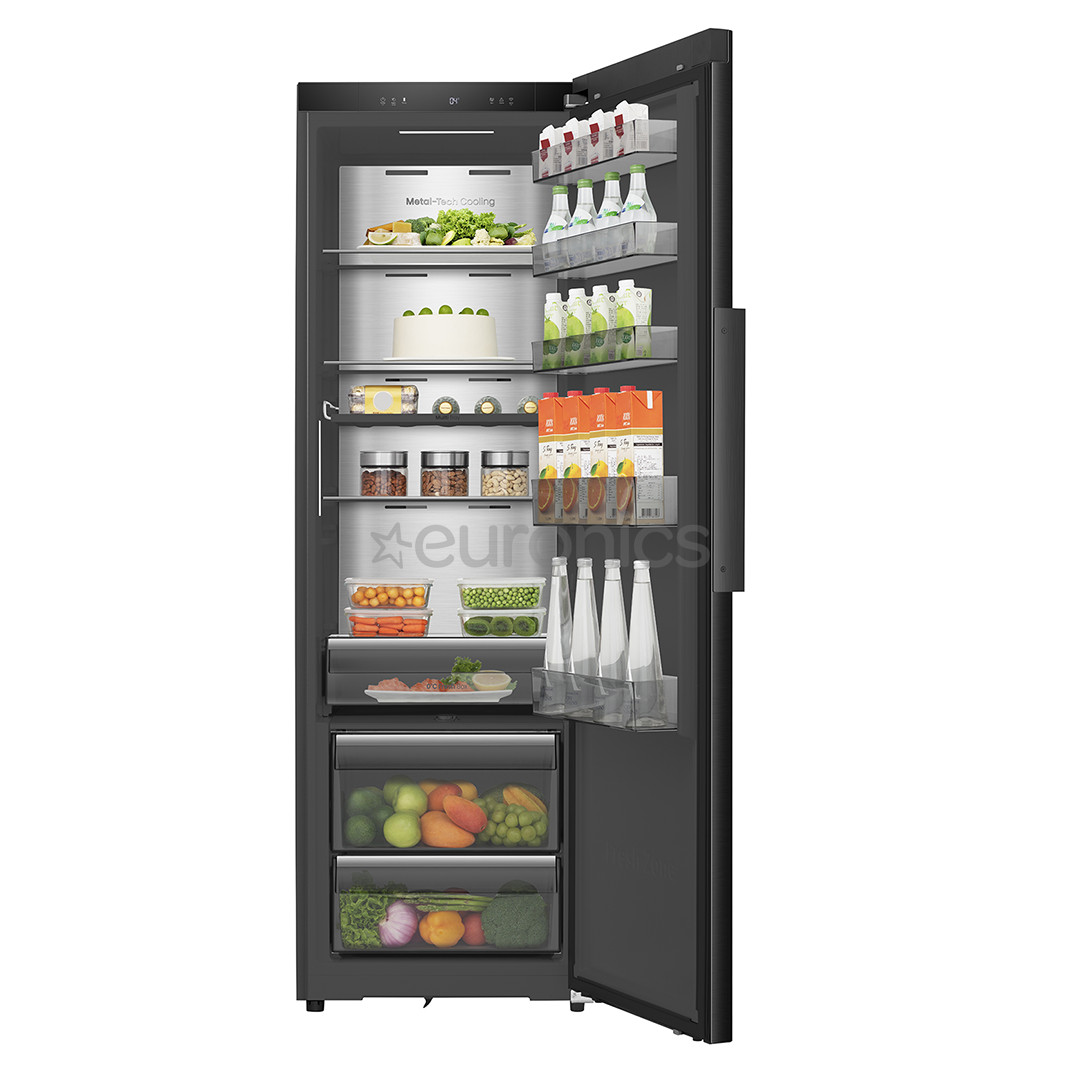 Hisense, 372 L, height 186 cm, black - Cooler