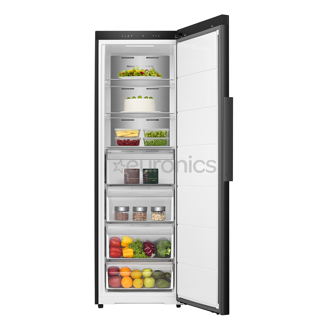 Hisense, NoFrost, 312 L, augstums 186 cm, melna - Saldētava