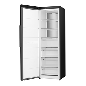 Hisense, NoFrost, 312 L, augstums 186 cm, melna - Saldētava