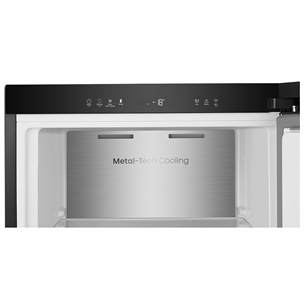 Hisense, NoFrost, 312 L, augstums 186 cm, melna - Saldētava