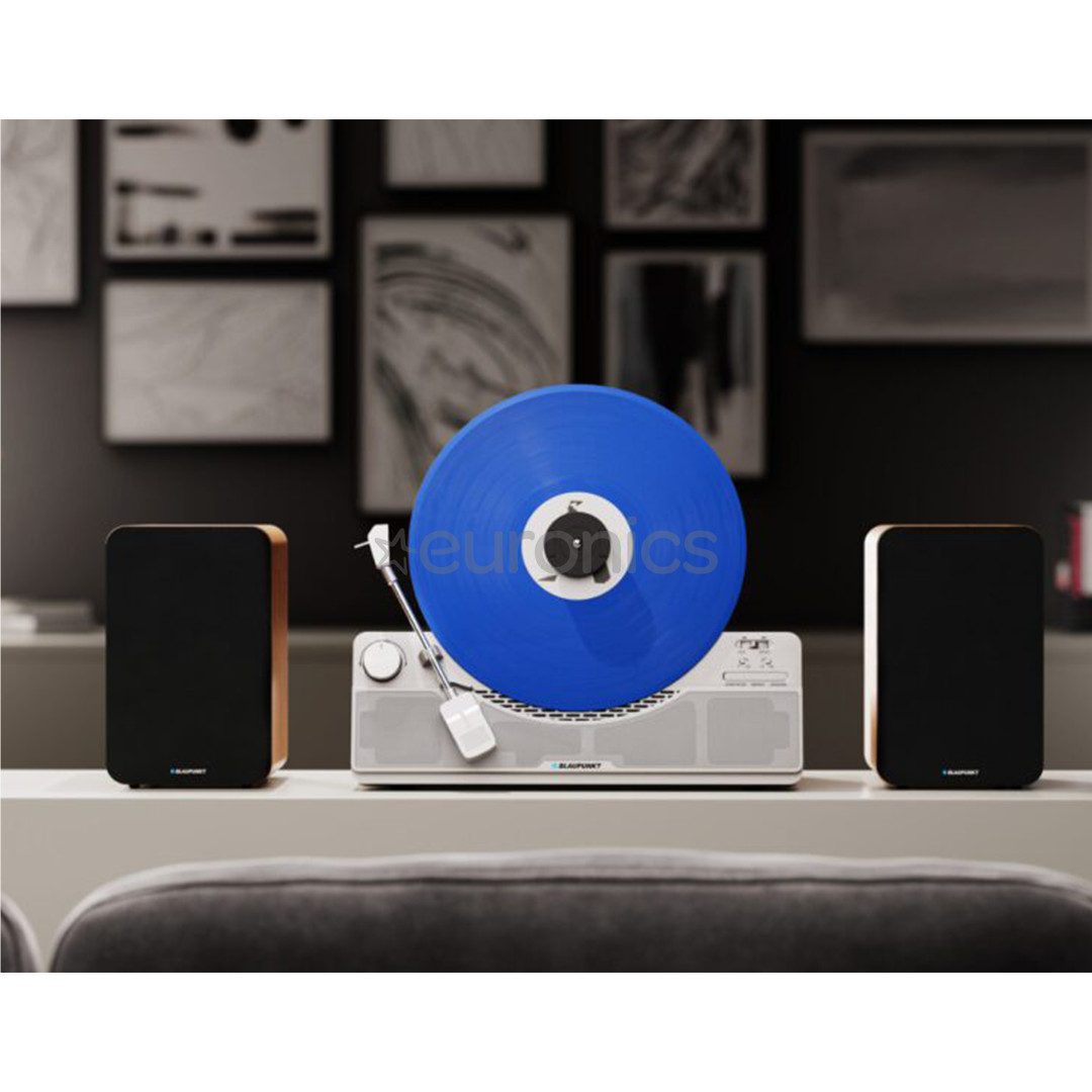 Blaupunkt VT100, серебристый - Виниловый проигрыватель