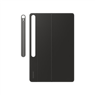 Samsung Book Cover Keyboard, Galaxy Tab S10 FE+, AI Key, melna - Apvalks ar klaviatūru planšetdatoram