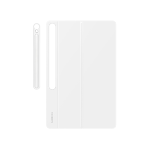 Samsung Book Cover Keyboard, Galaxy Tab S10 FE+, AI Key, balta - Apvalks ar klaviatūru planšetdatoram