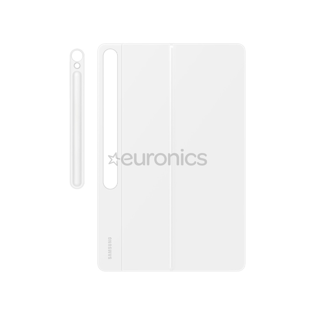 Samsung Book Cover Keyboard, Galaxy Tab S10 FE+, клавиша ИИ, белый - Чехол-клавиатура