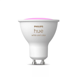 Philips Hue Smart Spotlight, white and color, GU10 - Viedā spuldze 929003666501