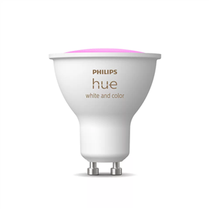 Philips Hue Smart Spotlight, white and color, GU10 - Умная лампа 929003666501