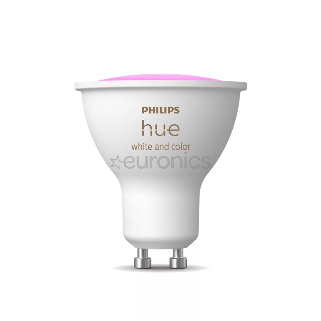 Philips Hue Smart Spotlight, white and color, GU10 - Viedā spuldze