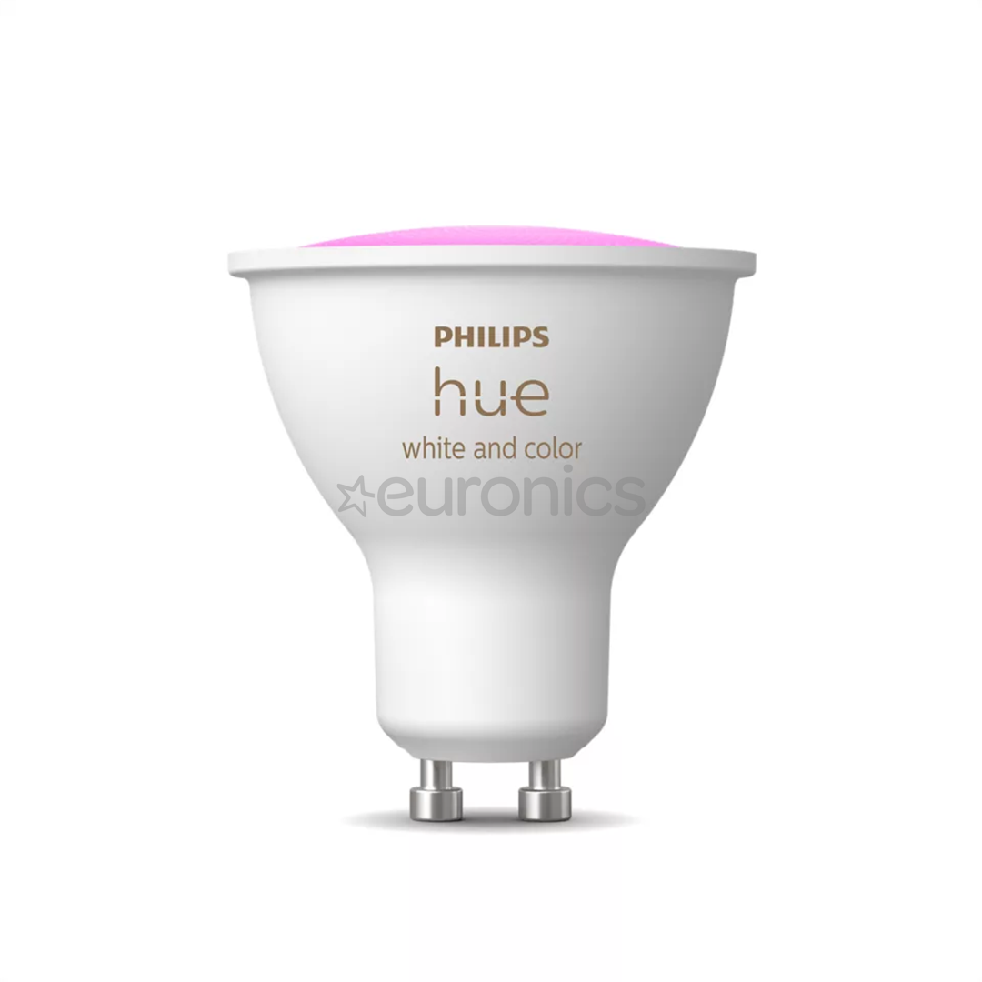 Philips Hue Smart Spotlight, white and color, GU10, 3 шт. - Умные лампы