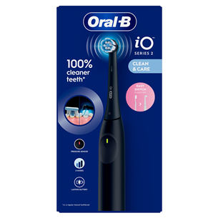 Braun Oral-B iO2, melna - Elektriskā zobu birste