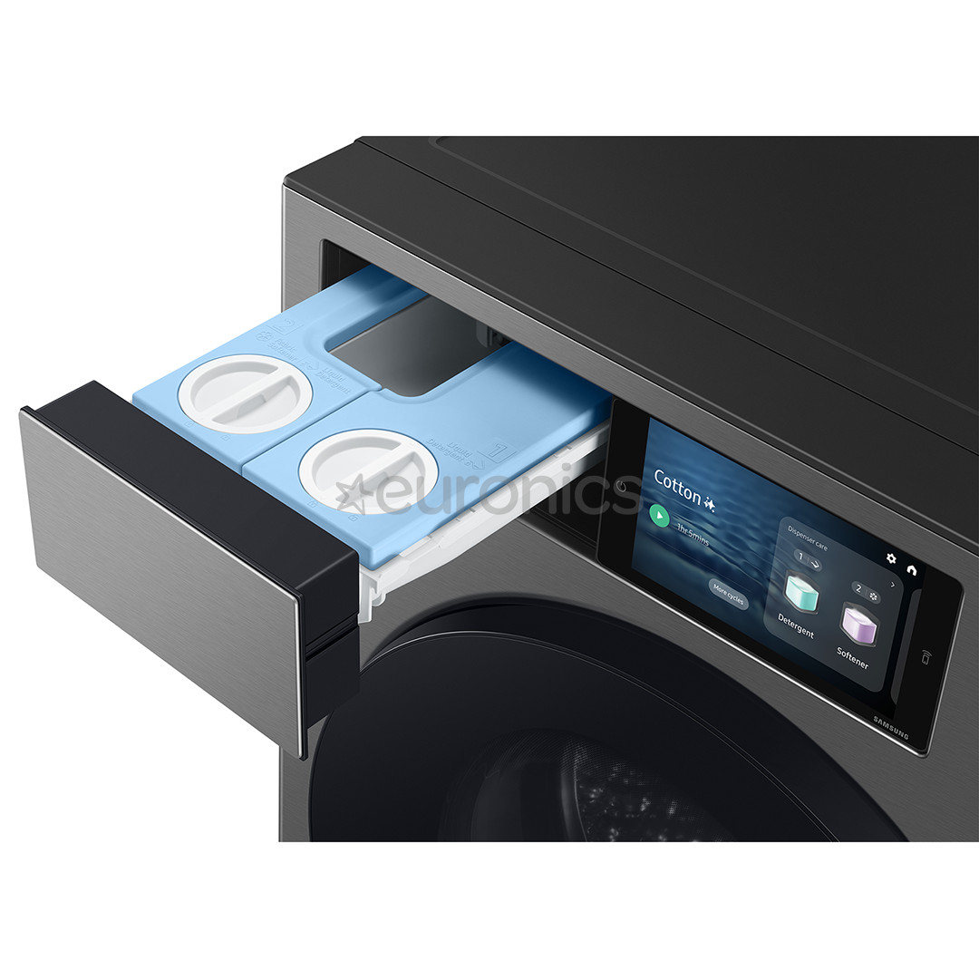 Samsung, 9 kg, dziļums 60 cm, 1400 apgr/min., sudraba - Veļas mazgājamā mašīna ar priekšējo ielādi