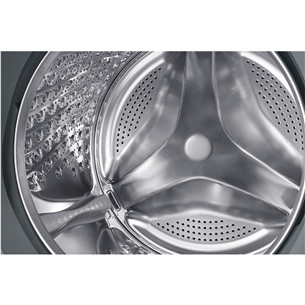 Samsung, 9 kg, dziļums 60 cm, 1400 apgr/min., sudraba - Veļas mazgājamā mašīna ar priekšējo ielādi