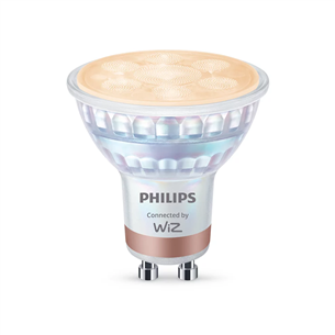 Philips Wiz Smart LED Spot, GU10, 3 шт., белый - Светодиодные лампы 929003772236