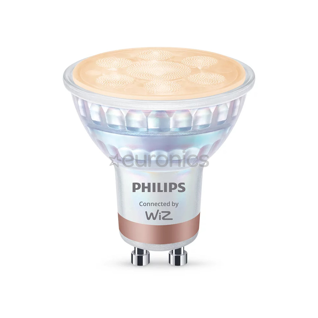 Philips Wiz Smart LED Spot, GU10, 3 шт., белый - Светодиодные лампы