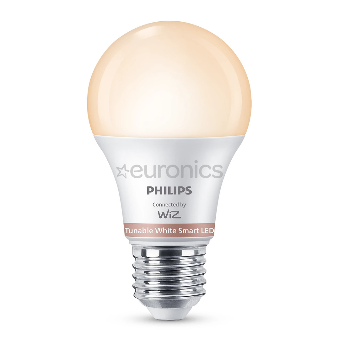 Philips Wiz Smart LED Bulb, E27, 2 gab., balta - Viedā spuldze