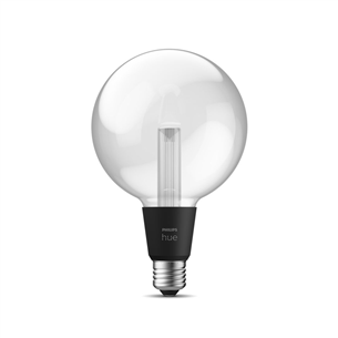 Philips Hue G125 Globe Large, E27, melna - Viedā spuldze