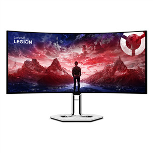 Lenovo Legion Pro 34WD-10, 34'', WQHD, OLED, 240 Hz, izliekts, melna/balta - Monitors 67C9UAC1EU