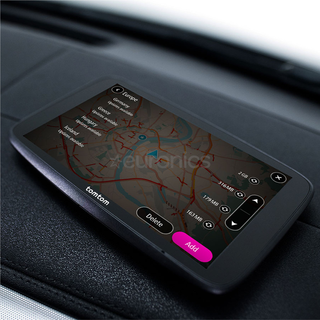 Tomtom GO Navigator, 7'', melna - GPS navigācija