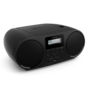 Philips CD Soundmachine TAZ5000, melna - Magnetola
