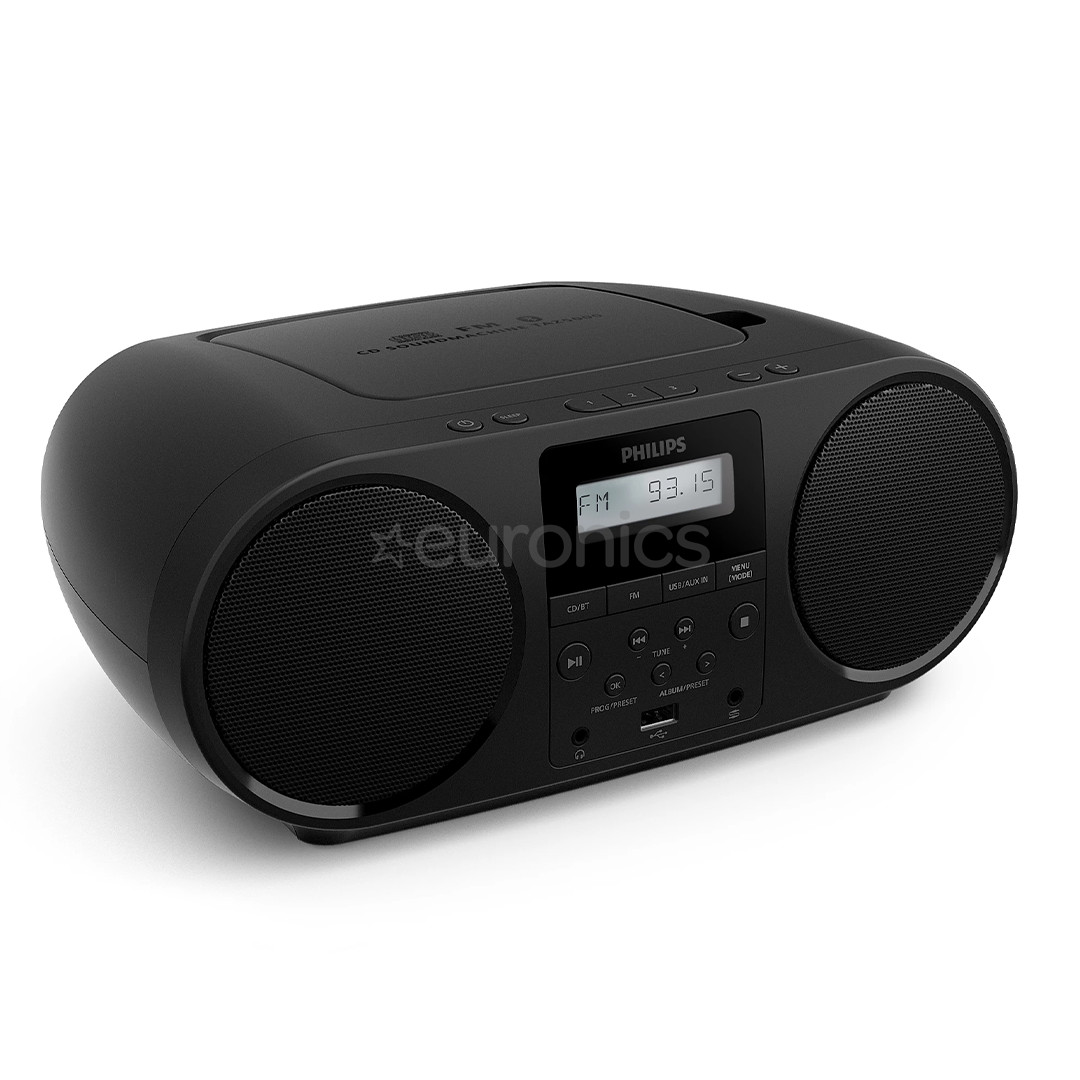 Philips CD Soundmachine TAZ5000, melna - Magnetola